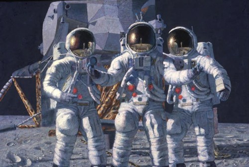 Apollo 16 crew