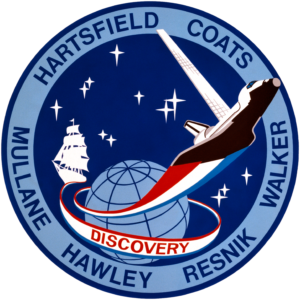STS 41D patch