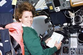 Eileen Collins - first female Shuttle Commander