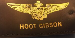 Robert Hoot Gibson's Name Tag