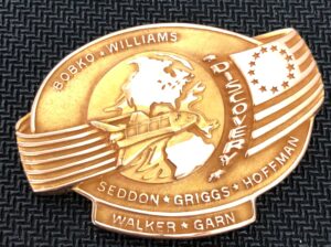 Astronaut Rhea Seddon, Nasa, Gold medallion for STS 51-D