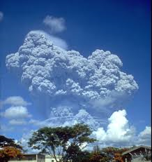 Mt. Pinatubo erupts.