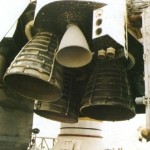 Scorched engine bells STS 41D
